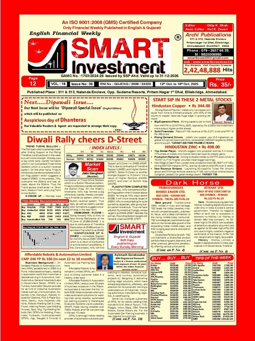 Title details for SMART INVESTMENT  by Archi Finmark and Communications Limited - Available